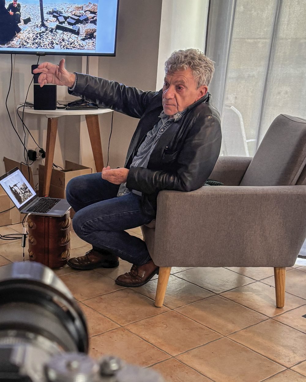 Portrait de Patrick Chauvel, grand reporter de guerre