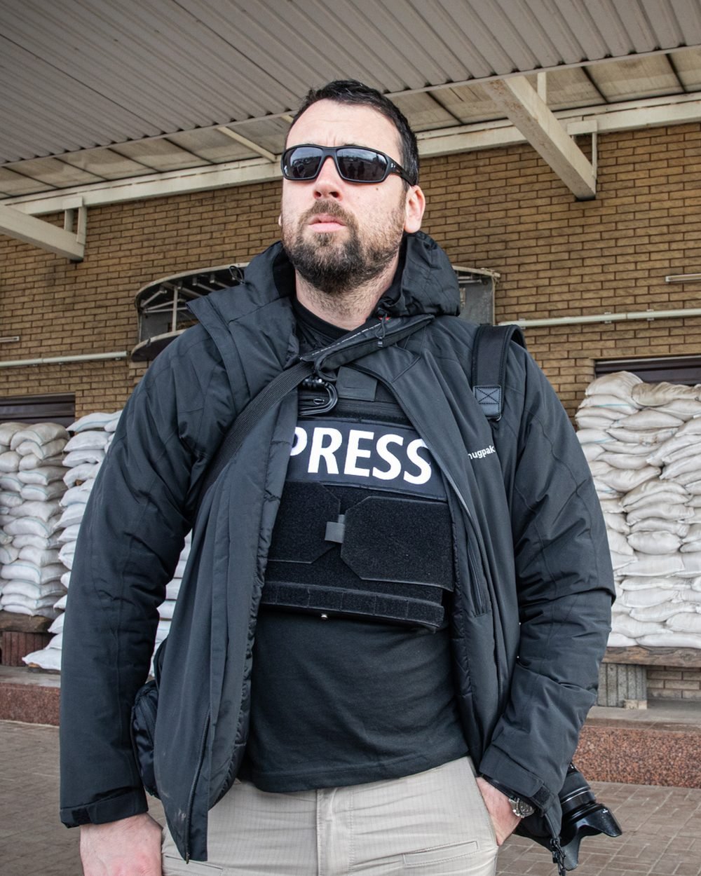 Portrait de Fred Marie, photojournaliste et reporter de guerre