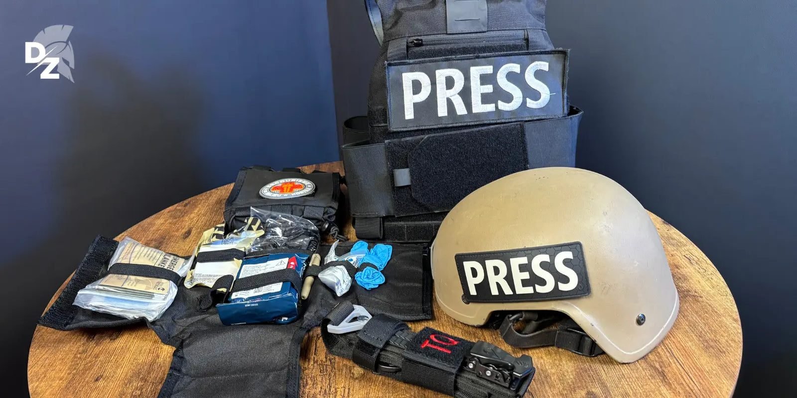 Sécurité du reporter de guerre : équipement de protection et secourisme